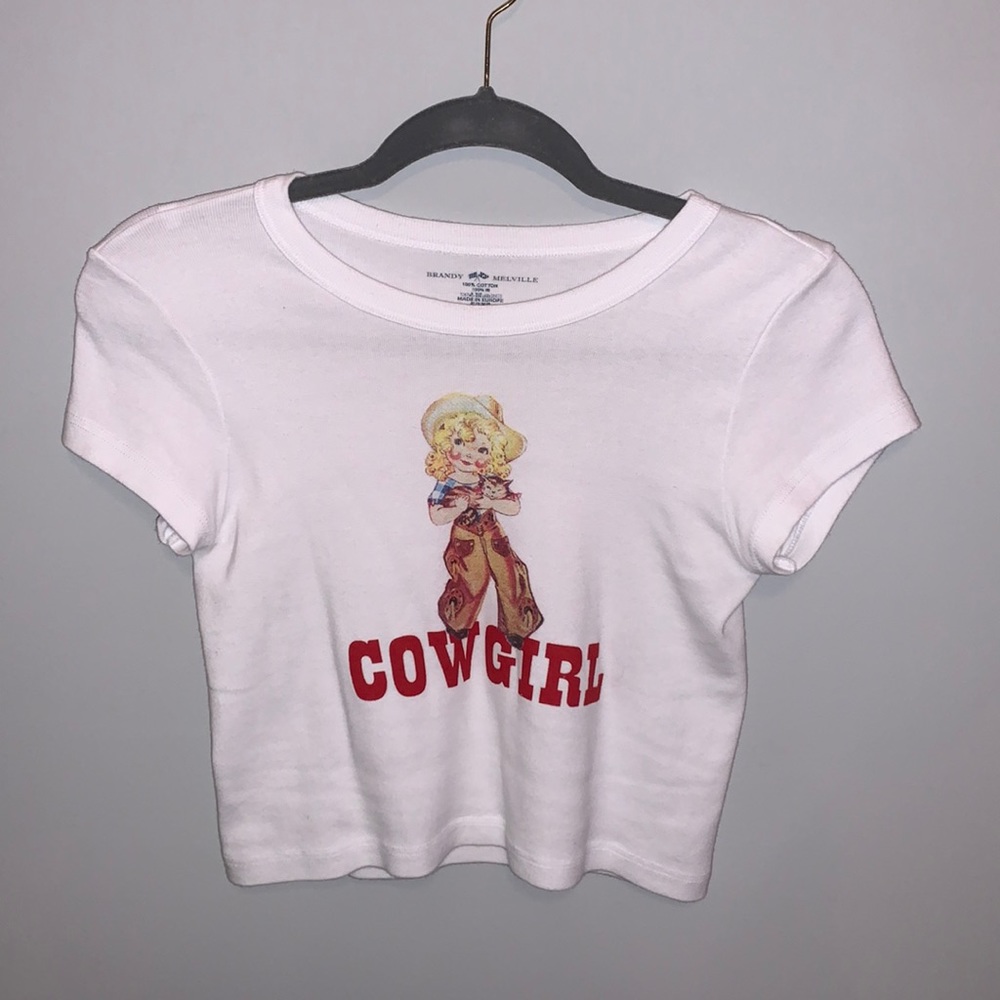 bnwot brandy melville cowgirl tee